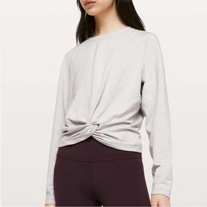 Lululemon Front Knot Sweatshirt